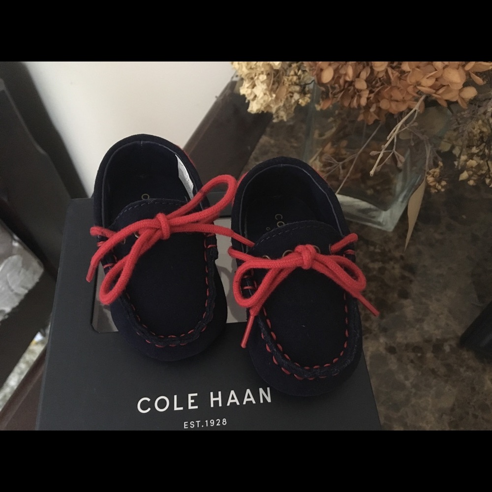 Brand New In Box, Cole Haan Designer Baby Shoes